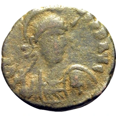 Follis - Arcadius CONCORDIA AVGG; Antioch front