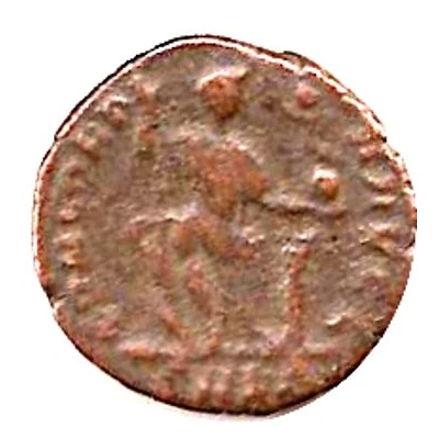 Follis - Arcadius CONCORDIA; Constantinopolis back