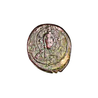 Follis - Baldwin II Christ halo - Light type ND front