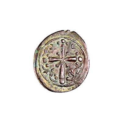 Follis - Baldwin II Christ halo - Light type ND back