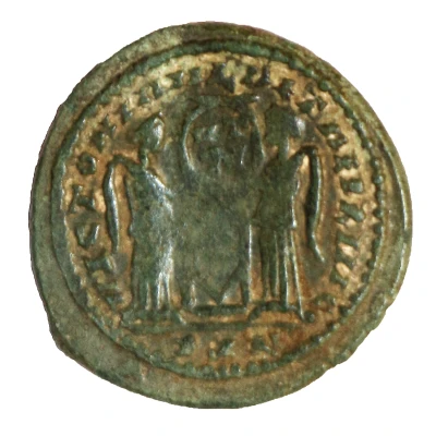 Follis - Constantinus I VICTORIAE; Barbarous, imitating London back