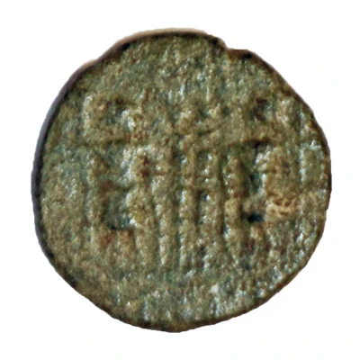 Follis - Constantius Gallus GLORIA EXERCITVS; Barbarous imitation back