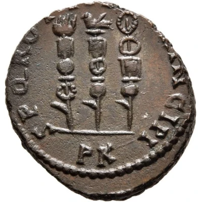 Follis - Domitius Alexander S P Q R OPTIMO PRINCIPI; Carthage back