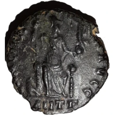 Follis - Honorius CONCORDIA AVGG; Antioch back