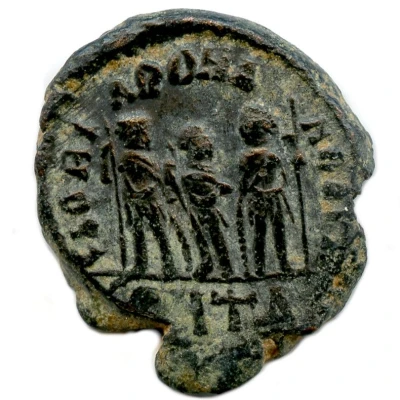 Follis - Honorius GLORIA ROMANORVM; Antioch back