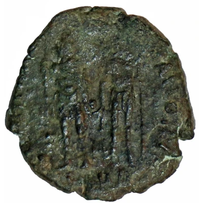 Follis - Honorius GLORIA ROMANORVM; Heraclea back