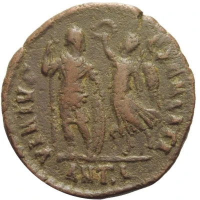 Follis - Honorius VIRTVS EXERCITI; Antioch back