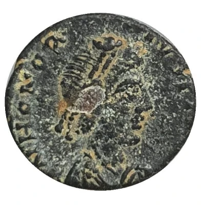 Follis - Honorius VRBS ROMA FELIX; Rome front