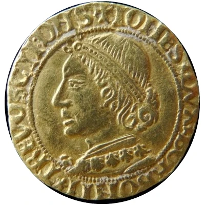 Gold Ducat - John II of Bourbon ND front