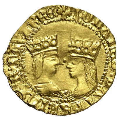 Gold Ducat - John III and Catherine I ND front