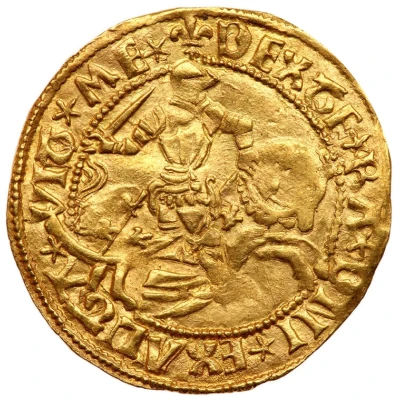 Gold Ducat - Peter II of Bourbon ND back