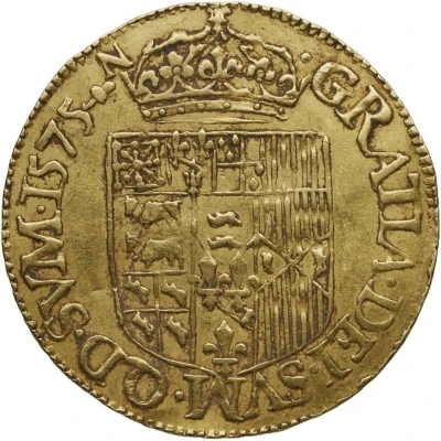 Gold Ecu - Henry II back