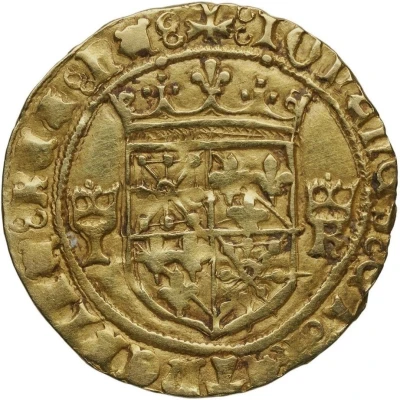 Gold Ecu - John III and Catherine I ND front