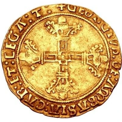 Gold Ecu - Julius II George of Amboise Legate ND back