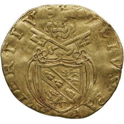 Gold Ecu - Julius III Alessandro Farnese Legate ND front