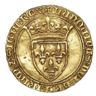 Gold Ecu - Louis II 2nd type ND front