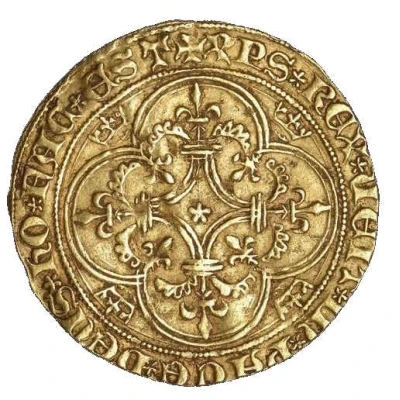 Gold Ecu - Louis II 2nd type ND back