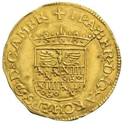 Gold Ecu - Maximilian of Berghes ND front