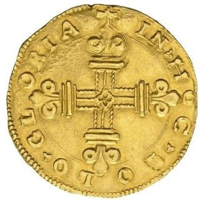 Gold Ecu - Maximilian of Berghes ND back