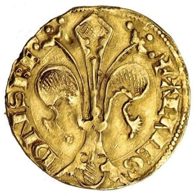 Gold Florin - Gaston Phoebus ND front