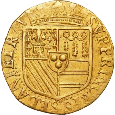 Gold Florin - Henri de la Tour d'Auvergne back