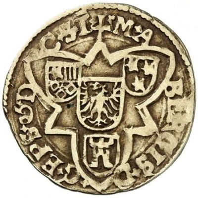 Gold Florin - Maximilian of Berghes ND front