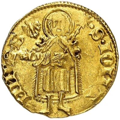 Gold Florin - Peter IV ND back