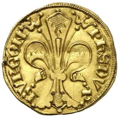 Gold Florin - Philip I of Rouvres ND front