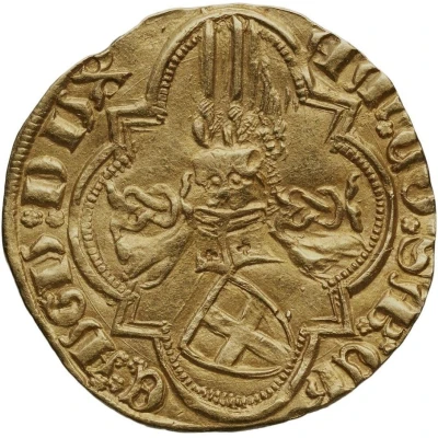 Gold Florin with crosslet - Amadeus VII ND front