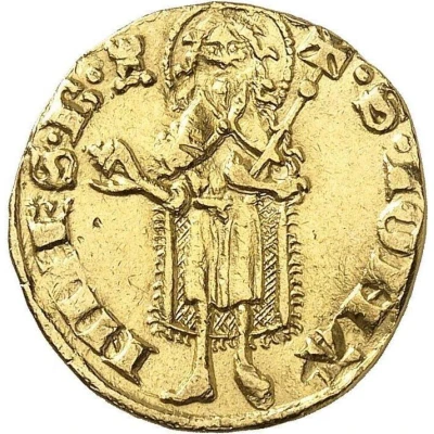 Gold Florin with tower - John Coci ND back