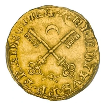 Gold Guilder - Benedict XIII ND front