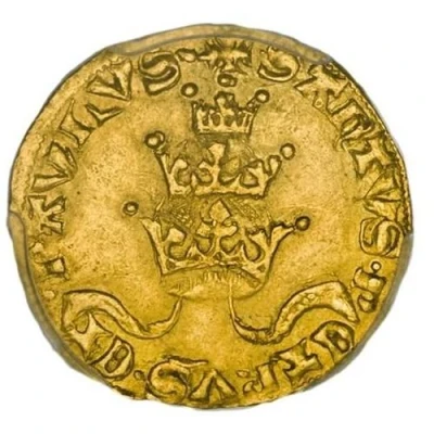 Gold Guilder - Benedict XIII ND back