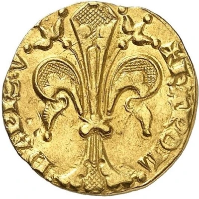 Gold Guilder - Charles I, Dauphin ND front