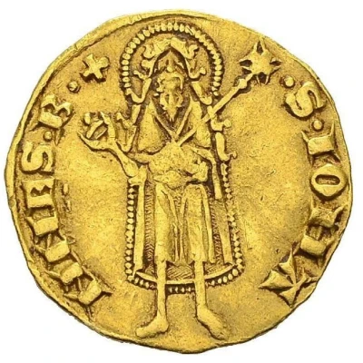 Gold Guilder with crosslet - Amadeus VI ND back