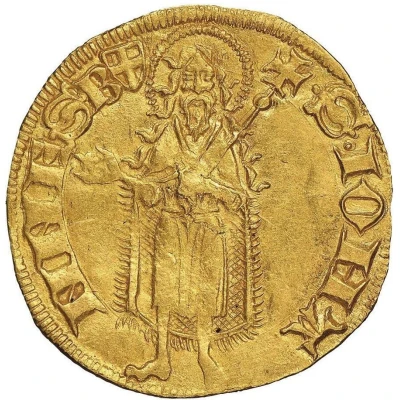 Gold Guilder with shield - Amadeus VI ND back