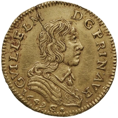 Gold Louis - William IX front