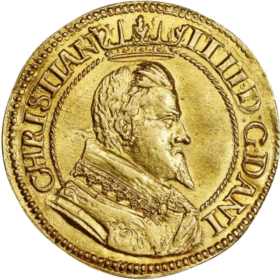 Gold coin - Christian IV ND front