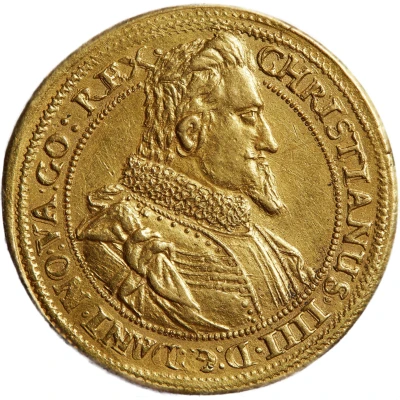 Gold coin - Christian IV ND front