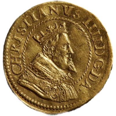 Gold coin - Christian IV ND front