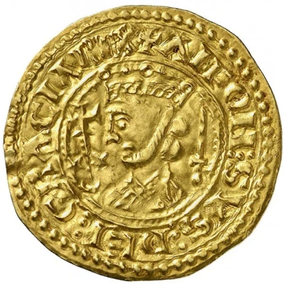 Gold maravedi - Alfonso IX ND back