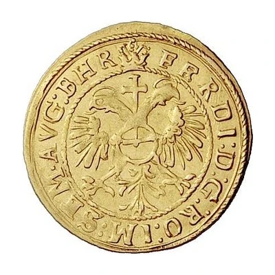 Goldgulden - Johann V ND back