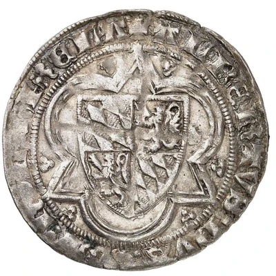 Groat - Albert of Bavaria Shield ND front