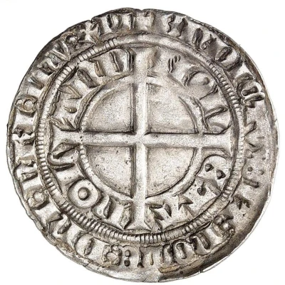 Groat - Albert of Bavaria Shield ND back