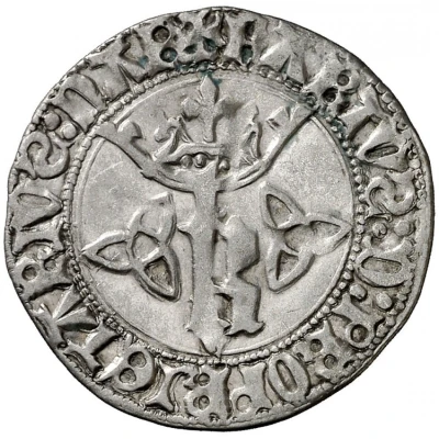 Groat - Charles of Viana ND front