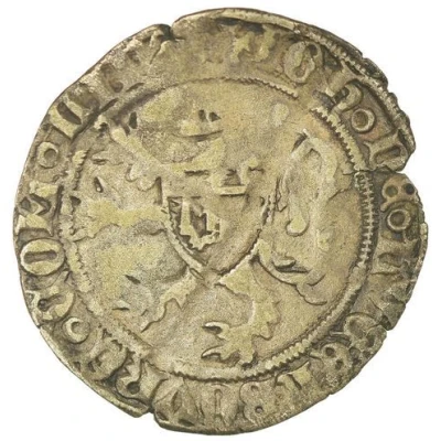 Groschen Cromsteert - John II of Luxembourg Elincourt ND front