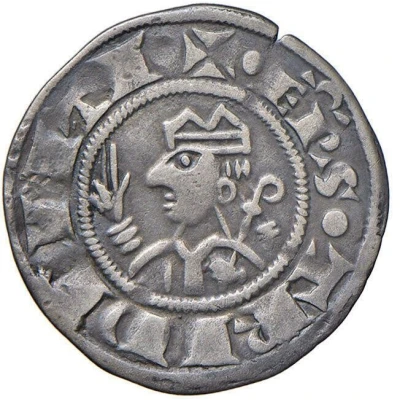 Grosso of 20 denari - Egno of Appiano Cross ND front