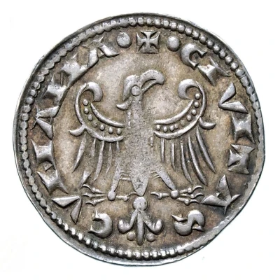 Grosso of 6 denari - Commune In the name of Frederick II ND back