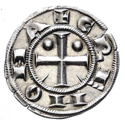 Grosso of 6 denari - In name of Frederick II ND front