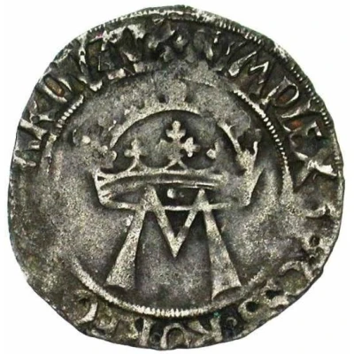 Grossus "Groat with M" - Philip the Handsome, Regency ND front