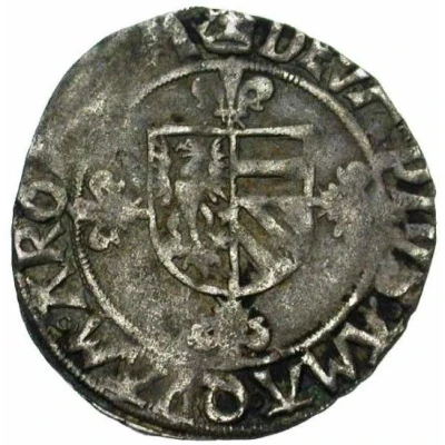 Grossus "Groat with M" - Philip the Handsome, Regency ND back